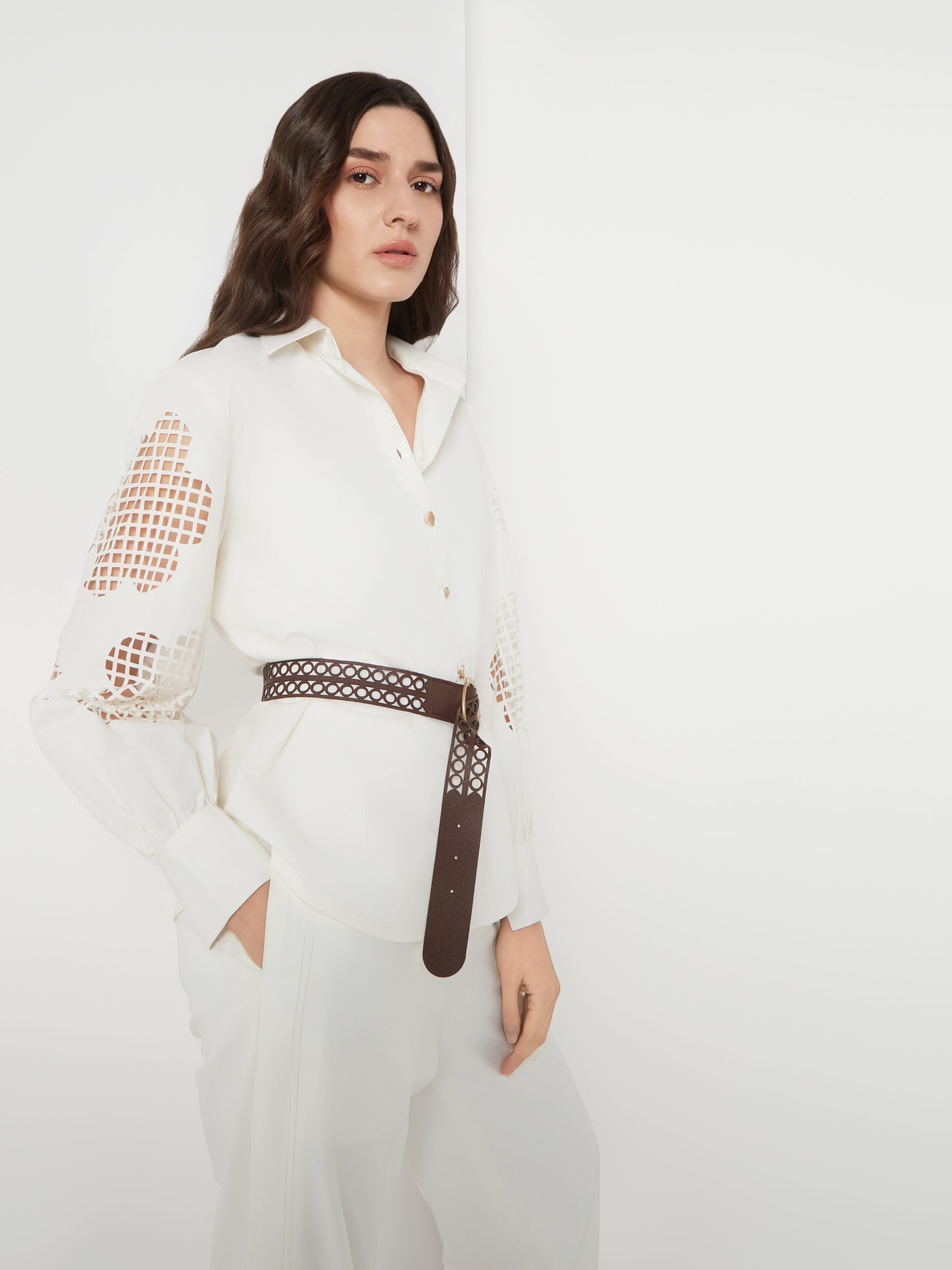 The Cream Cutwork Shirt
