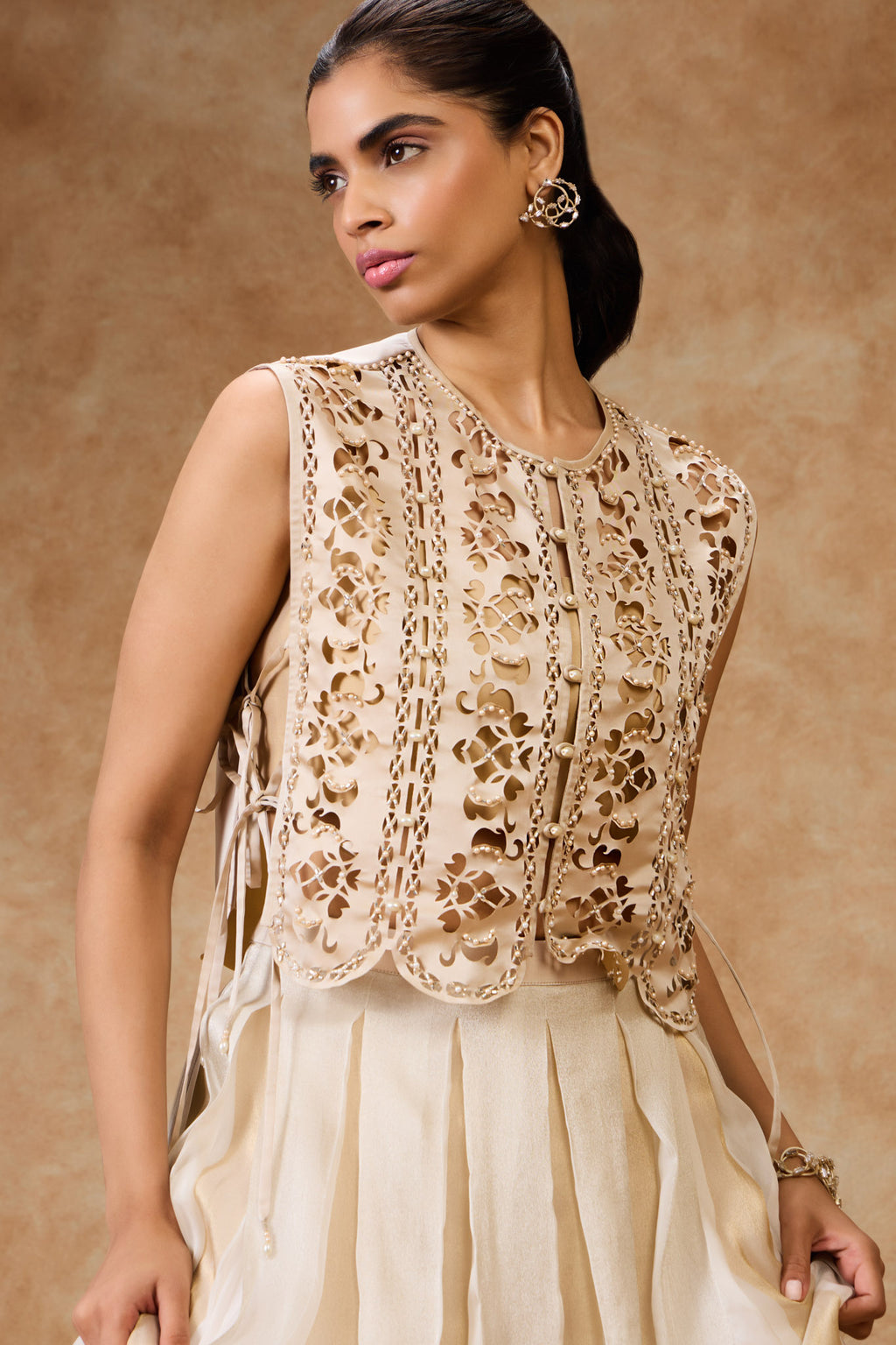 Rose Gold Artcut Jacket