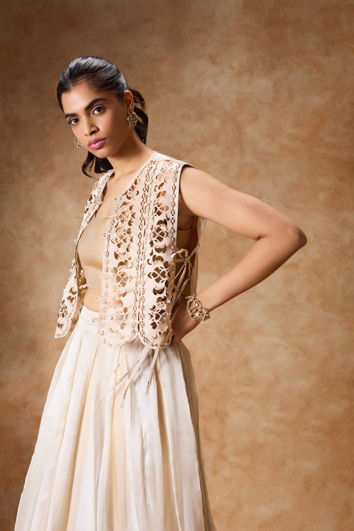 Rose Gold Artcut Jacket