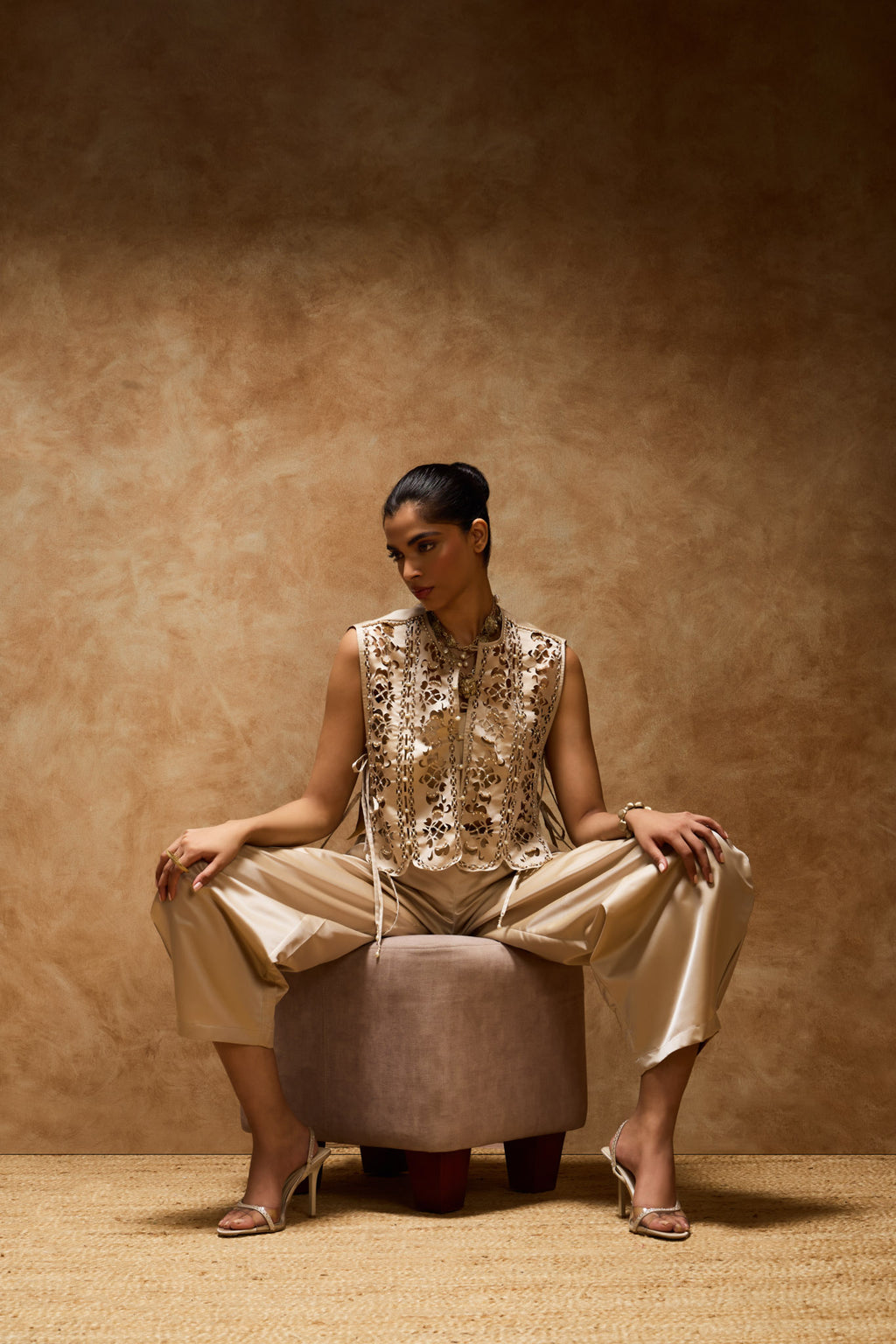 Rose Gold Artcut Jacket