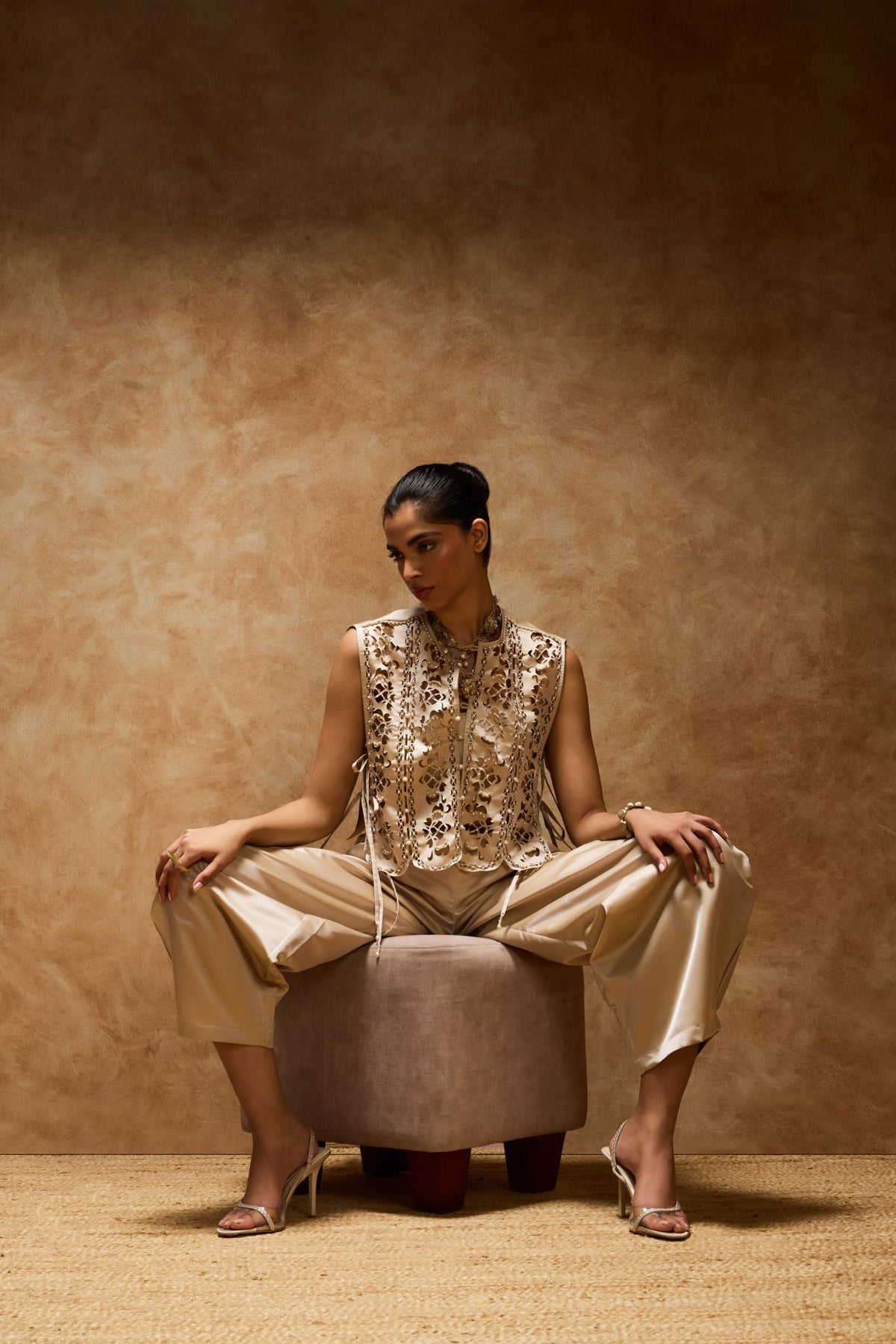 Rose Gold Artcut Jacket