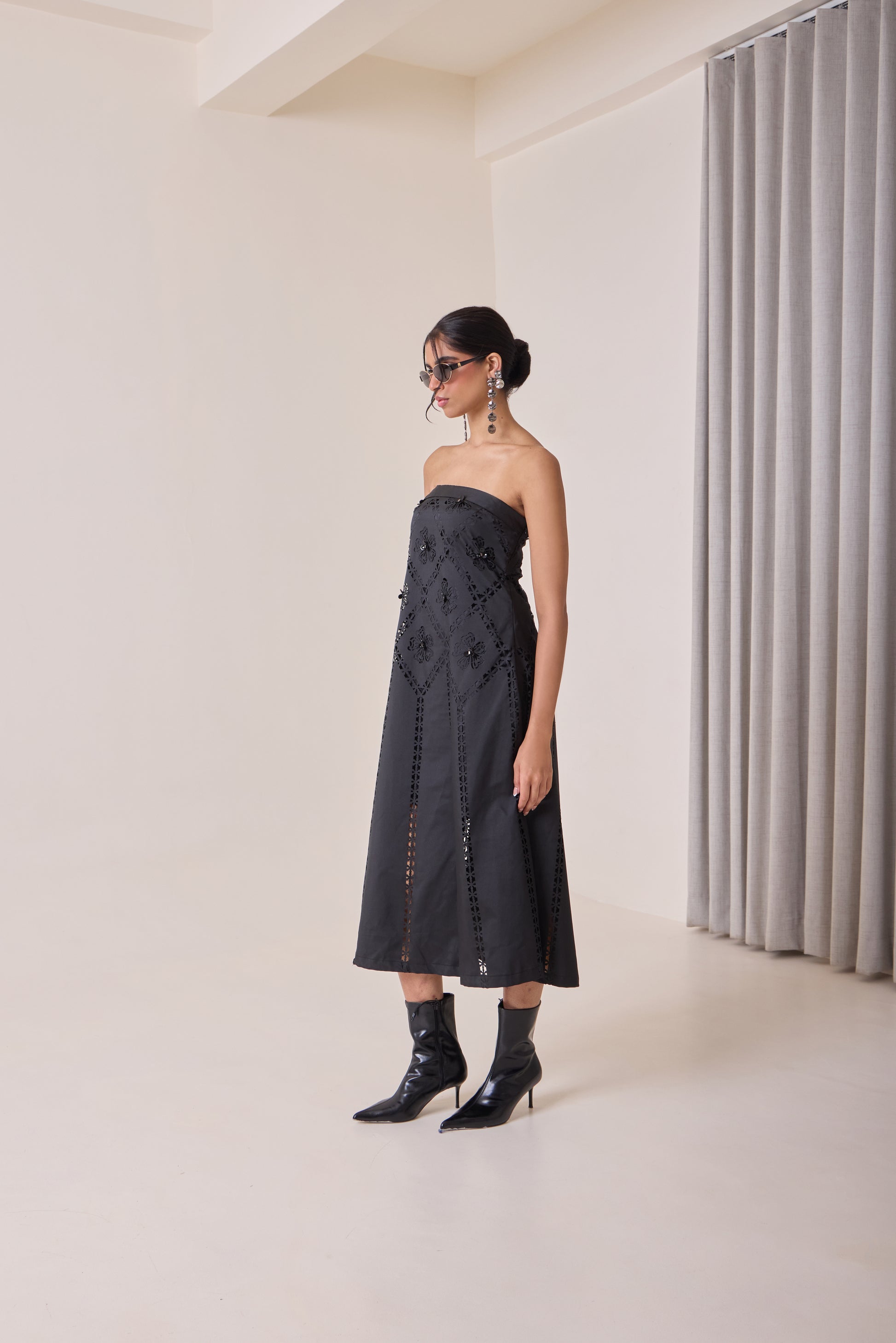 cut out tube dress Sculpted Tube Dress