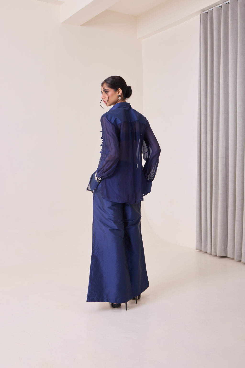 Midnight Art-Cut Shirt