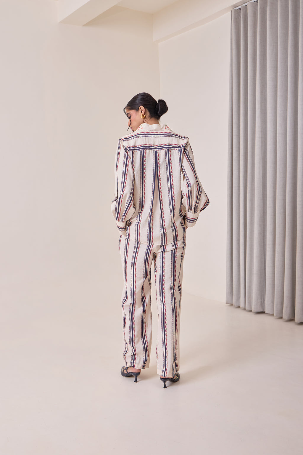 Creme Petal Pocket Shirt